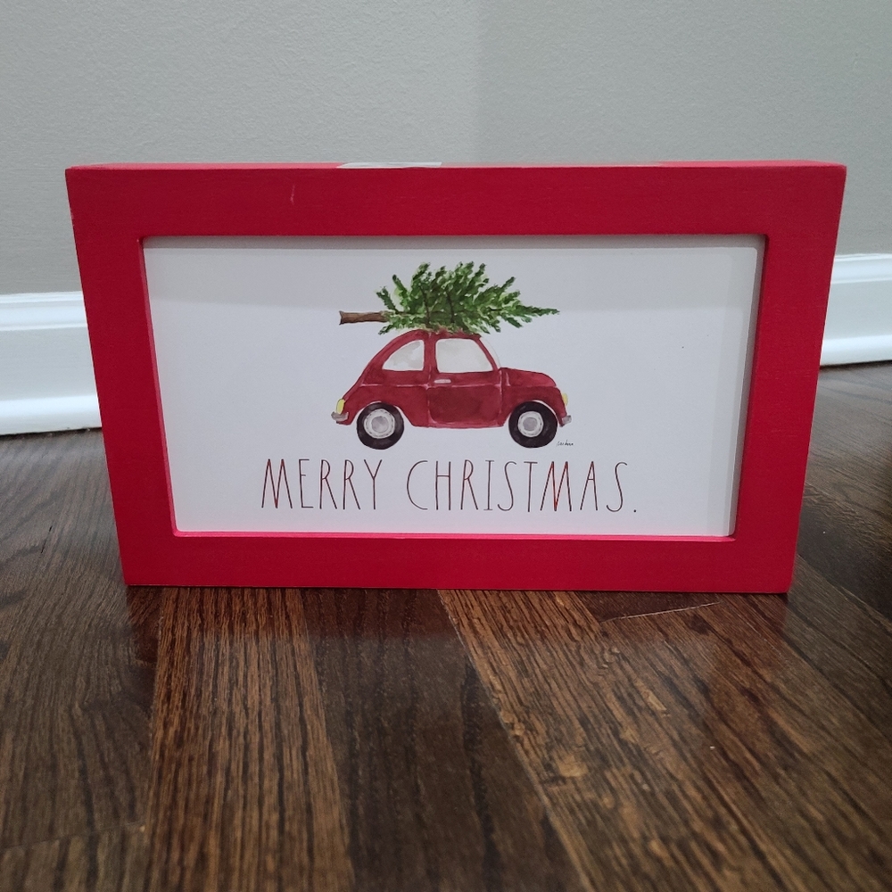 Rae Dunn Christmas Sign